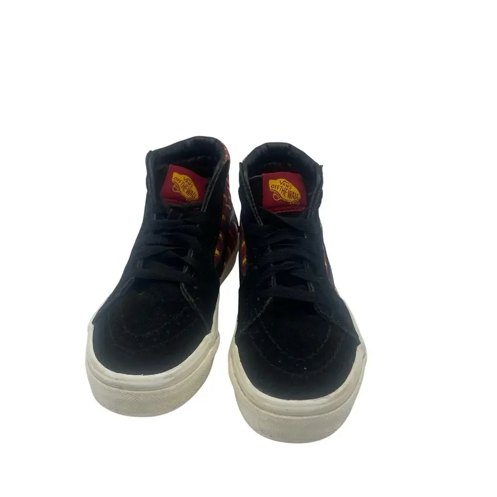 VANS x Harry Potter Gryffindor Red Gold Sk8 Hi Shoes Kids Youth 1